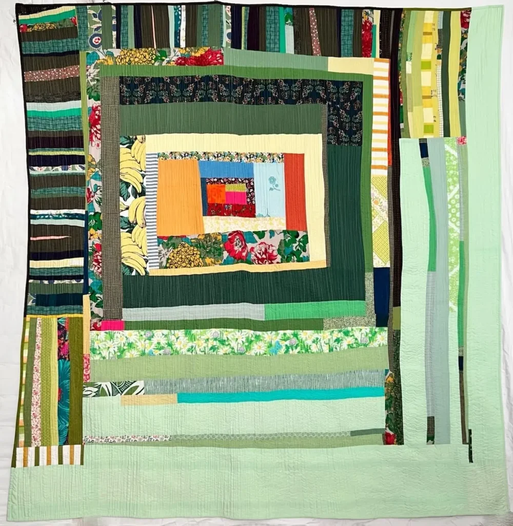 Tossed Salad quilt by Lela O'Dell