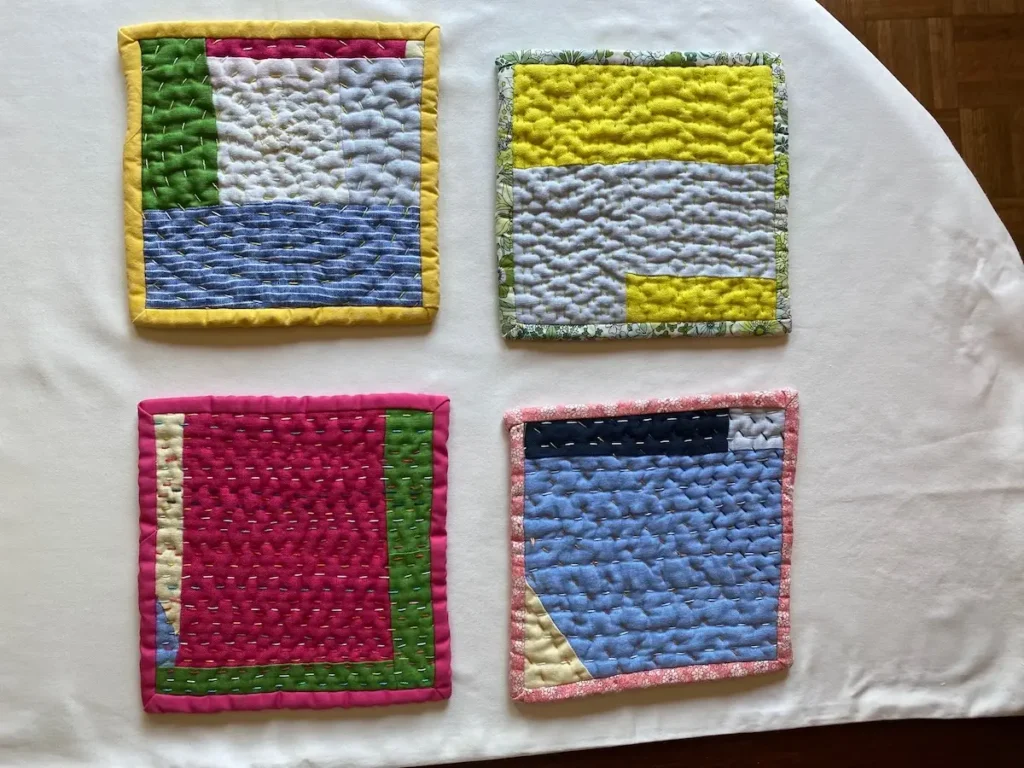 Potholders, Lela O'Dell's pandemic project
