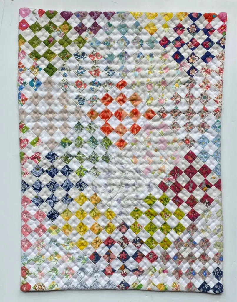 Eva small quilt by Lela O'Dell