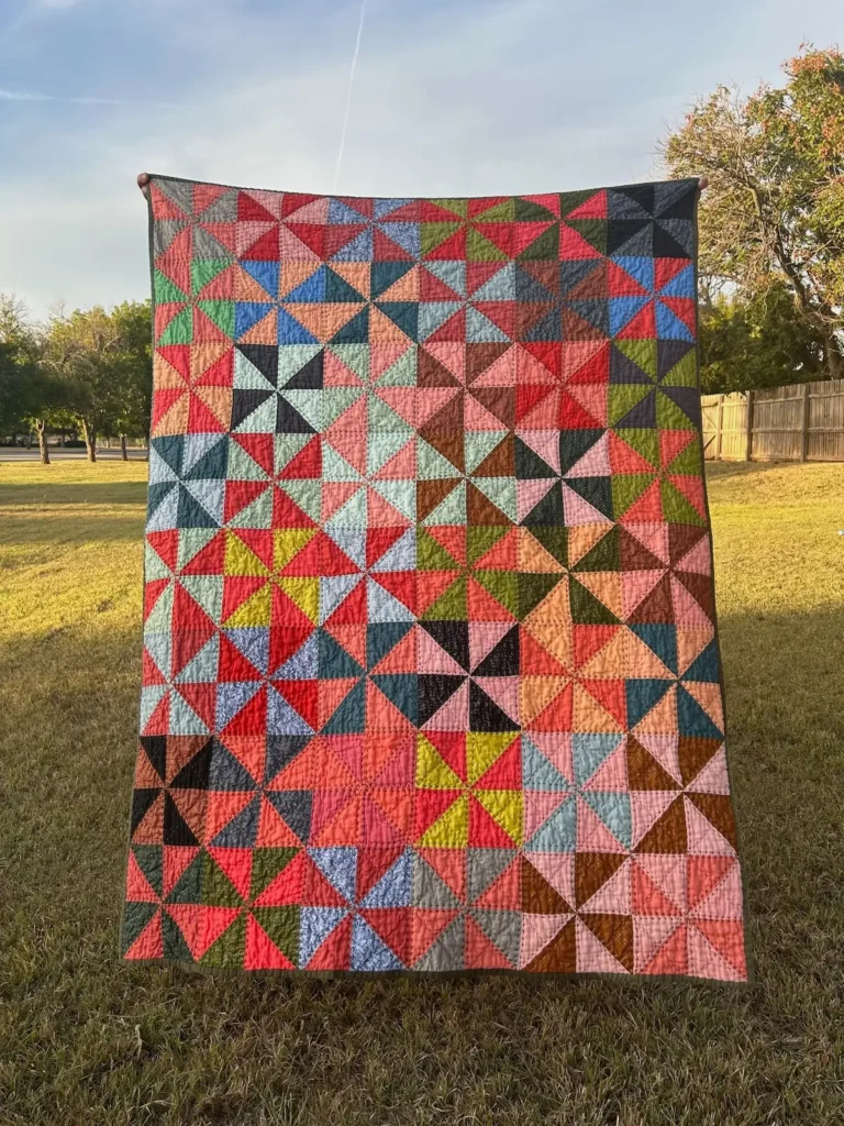 Pinwheels II - 2 quilt by Lela O'Dell