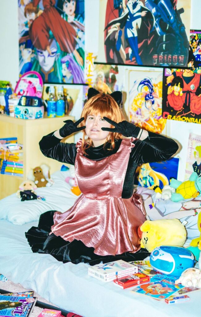 Cat dress Cut Sew pattern by Madison May