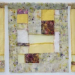 Viola Bojagi fiber art by Paige St-Pierre