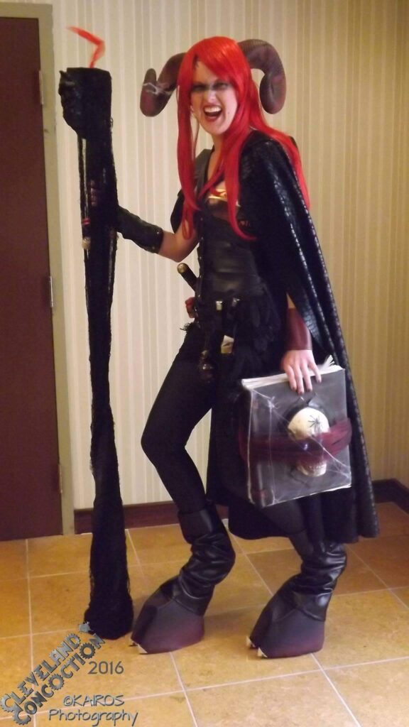 Annye Driscoll Glueme cosplay at Cleveland ConCoction 2016. Photo by Karos Photography
