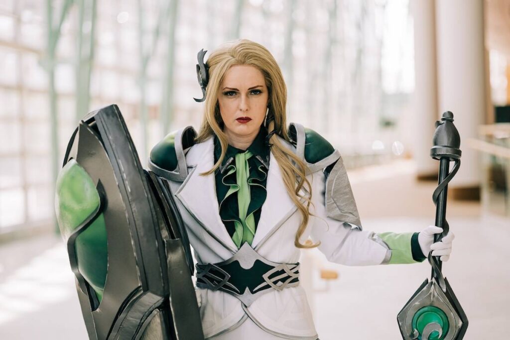 Annye Driscoll in a cosplay outfit