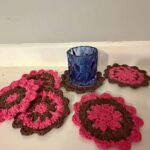 Candace Ohm crocheted coasters