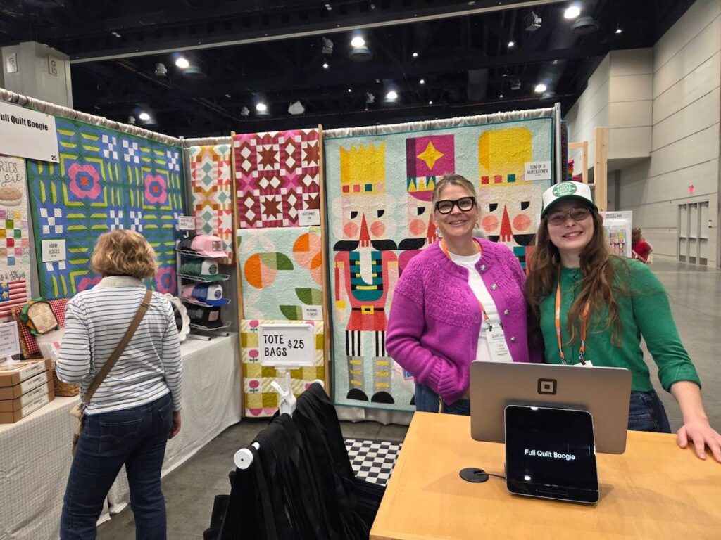 Carie Seim at QuiltCon 2026