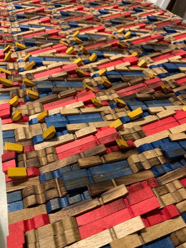 PINS 26, detail art by Davis Choun