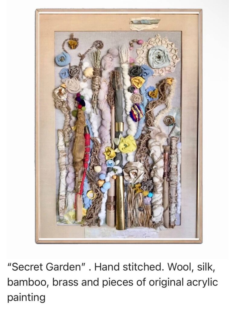Secret Garden collage by Grace Cormier