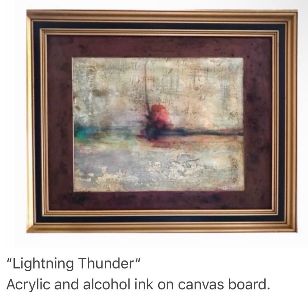 Lightning Thunder art by Grace Cormier