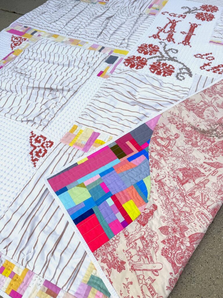 Claude Dancer quilt by Kaitlin Rim