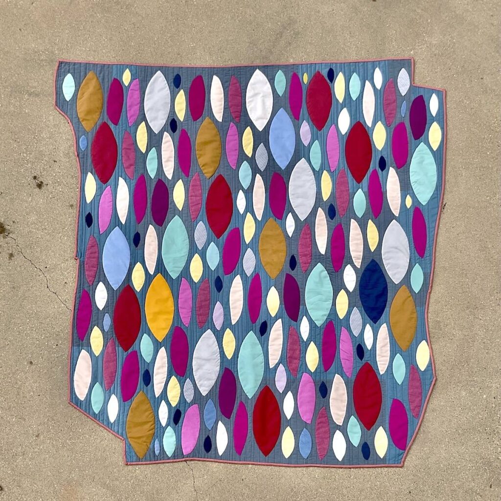 Hot Liquid Core quilt by Kaitlin Rim