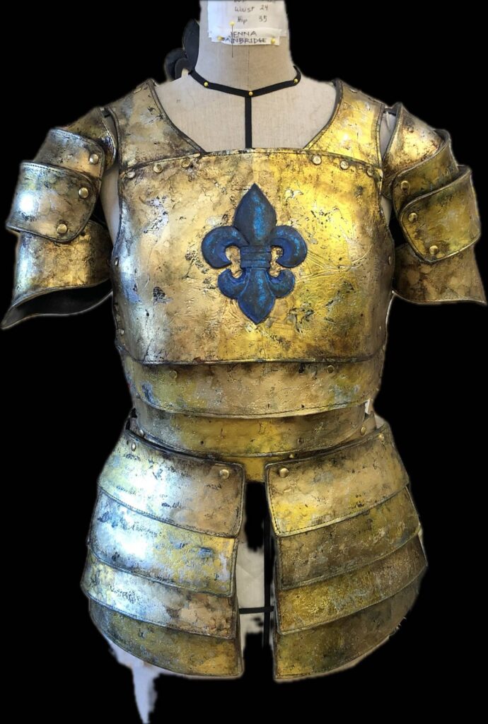 Armour that Kristine Berg made while costuming