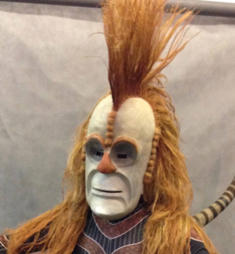 Headdress costume made by Kristine Berg