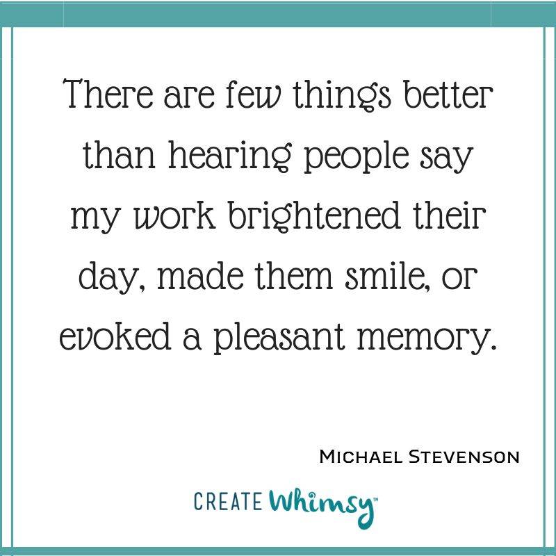 Michael Stevenson quote