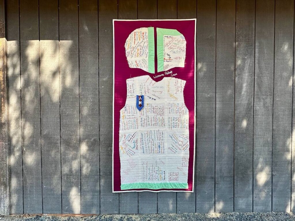 What's Left of Us quilt by Tina Davis