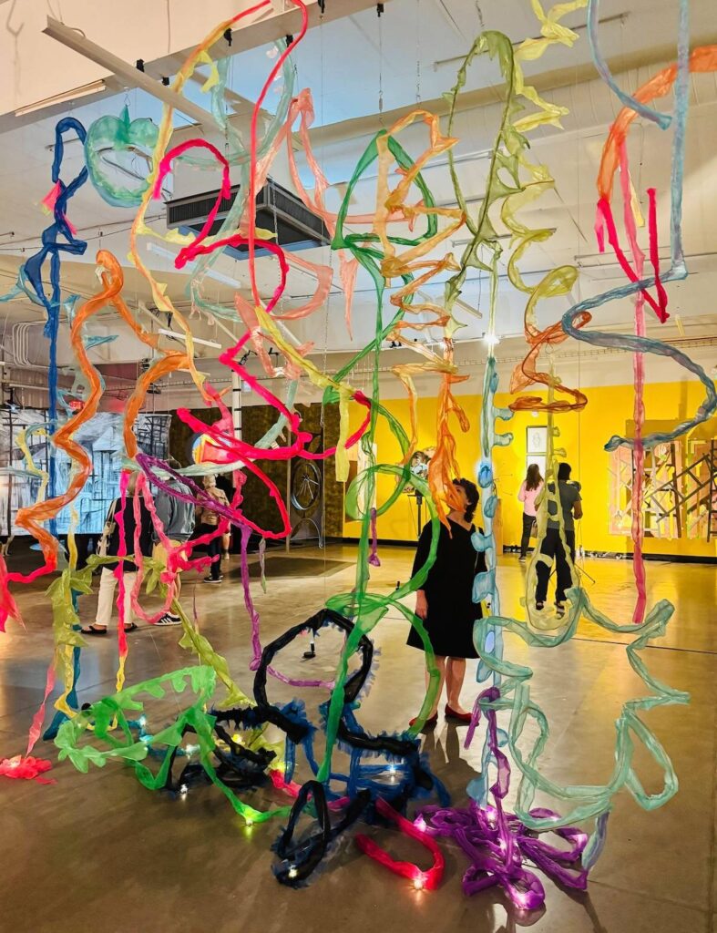 Both Sides Now installation art by Mimi Czajka Graminski