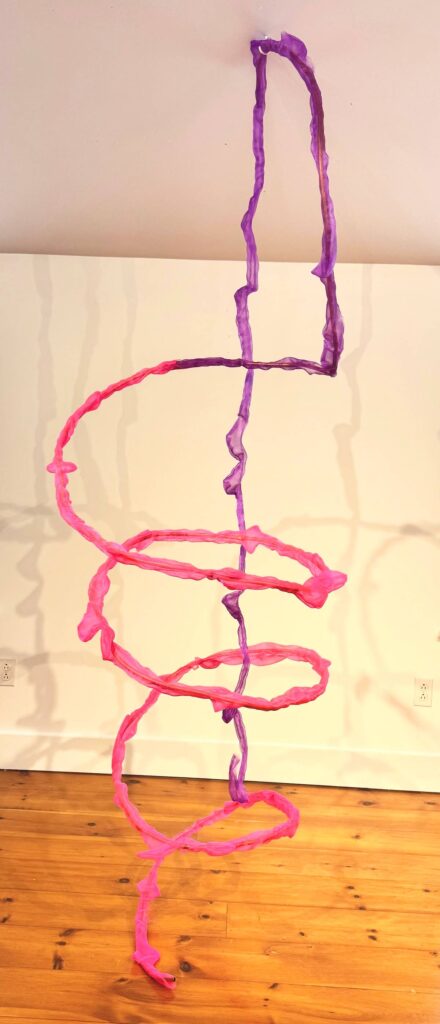 Dizzy Dancing Way element for the both Sides Now installation art by Mimi Czajka Graminski
