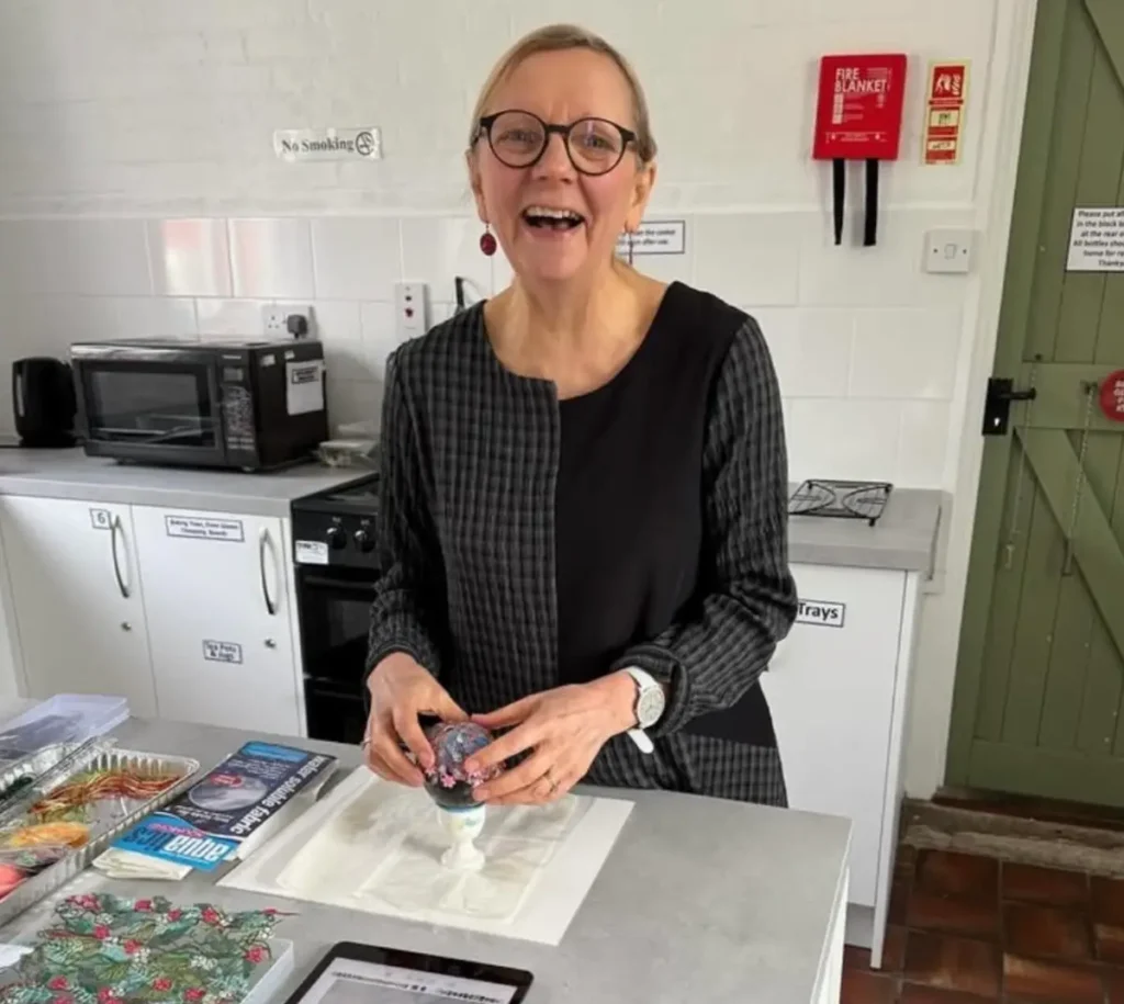 Dot Ronaldson teaching