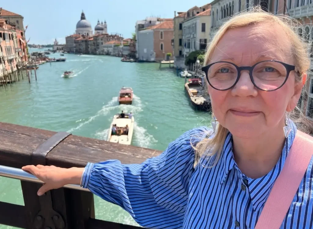 Dot Ronaldson in Italy