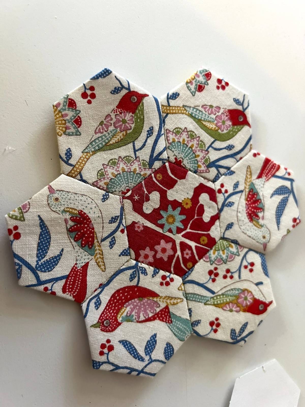 EPP Flower finished and pressed
