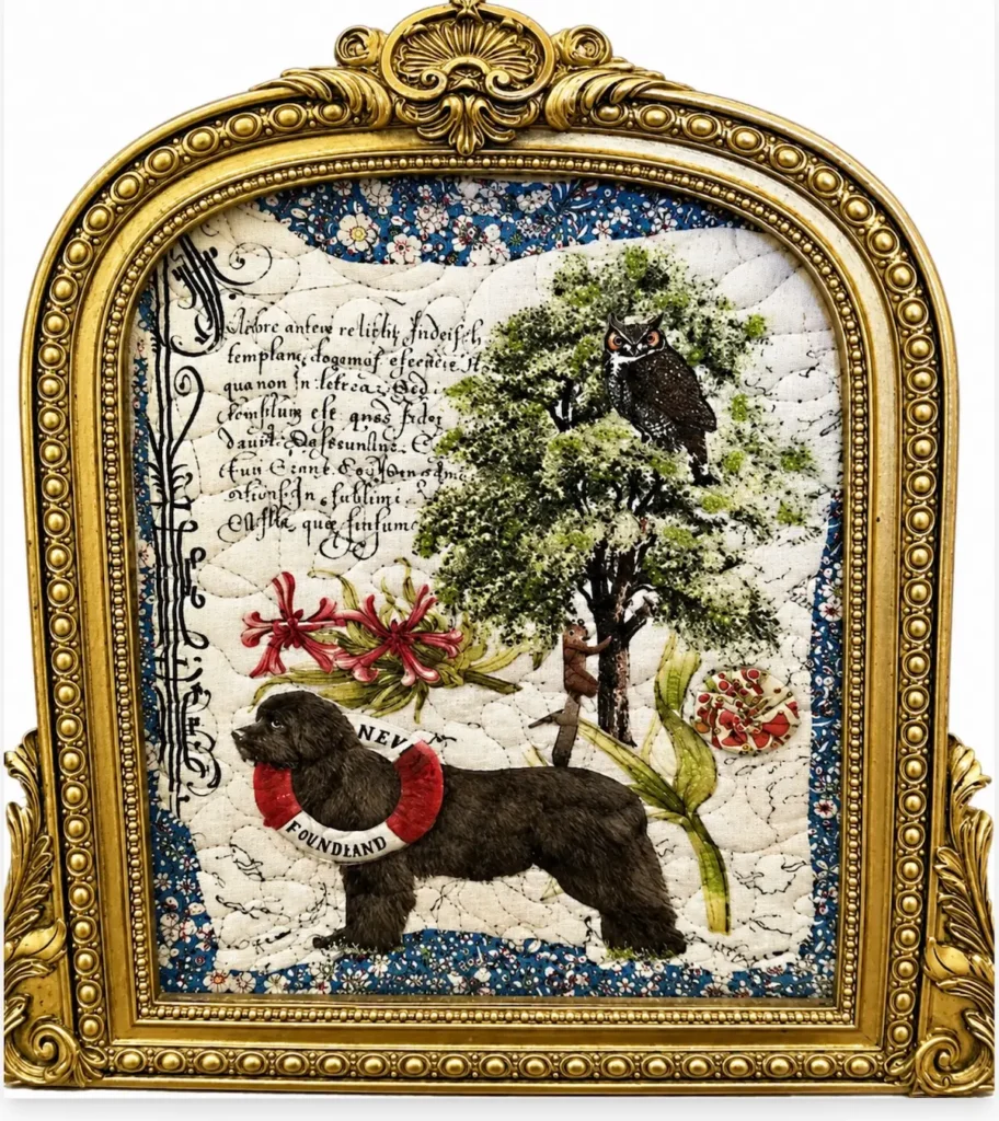 Newfoundland collage by Kathleen Field