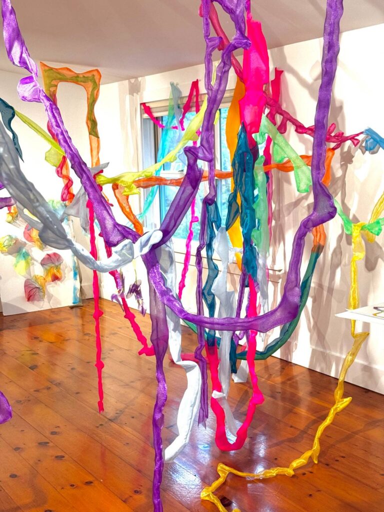 Thick installation art by Mimi Czajka Graminski