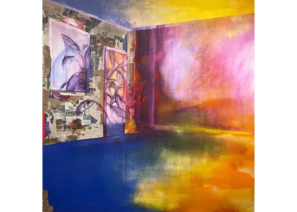 Harmonic Transition painting by Chidinma Dureke