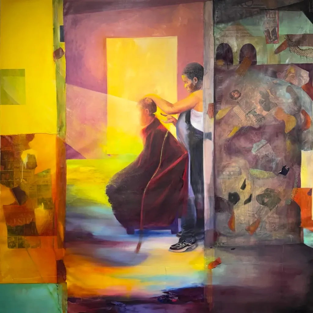 The Night Watch painting by Chidinma Dureke