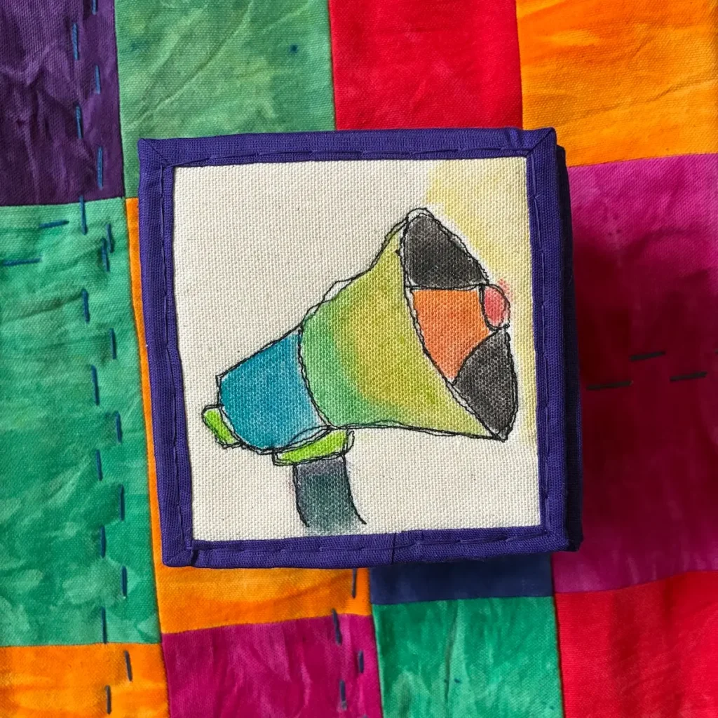 Detail of one of the pieces of Dr. Jaleesa Wells game