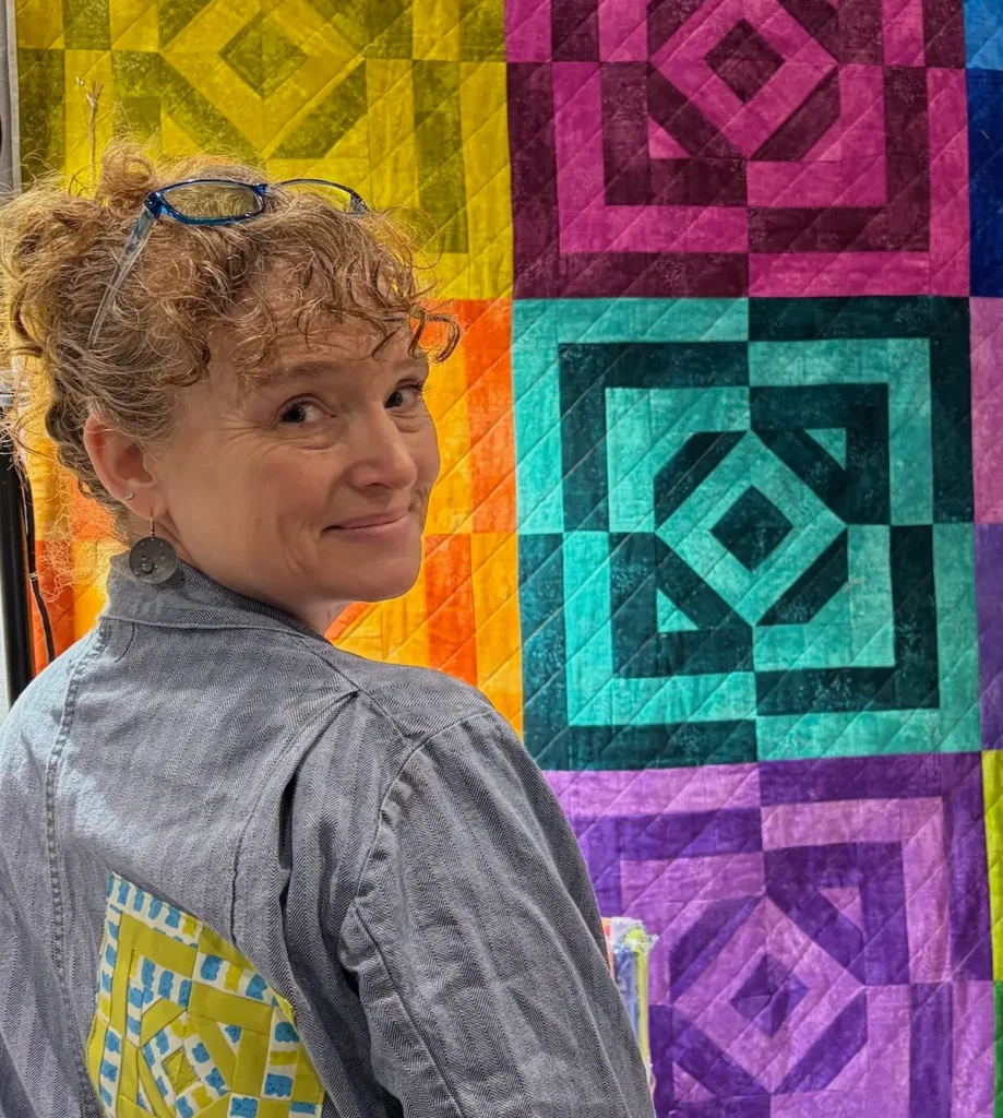Jenn Marks at QuiltCon 2026