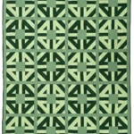 Trestle Churn modern quilt by Jenn Marks