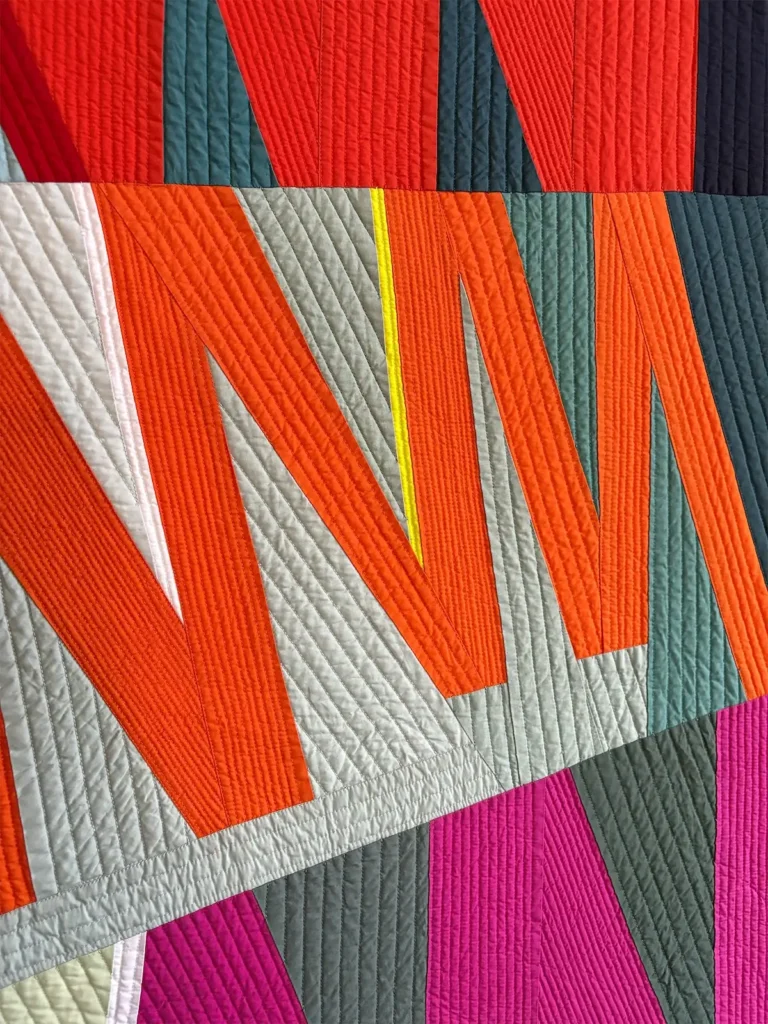 Detail of Zigzag by Mackenzie Leake