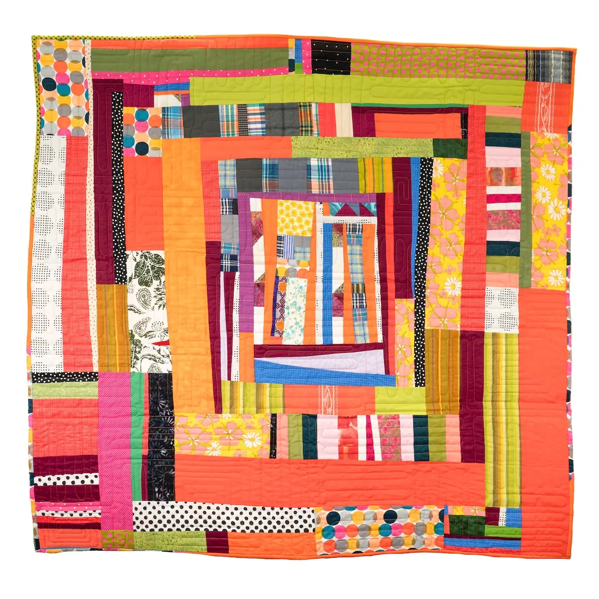 Spotlight: Sarah Atlee, Improvisational Quilter