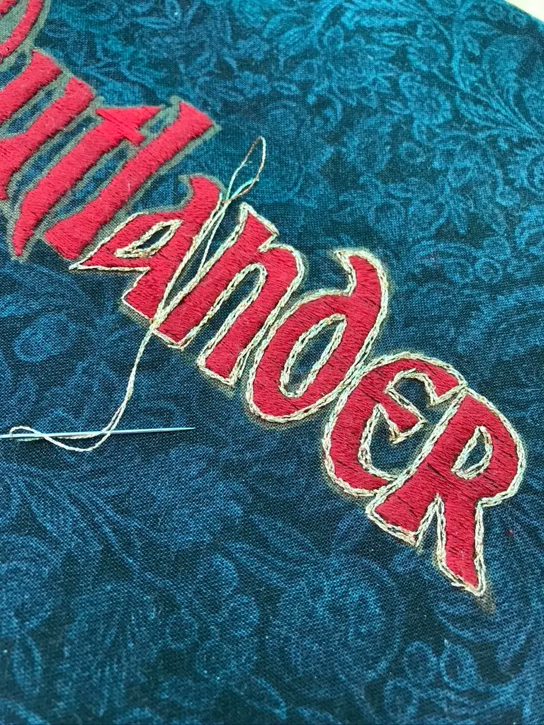 Single strand embroidery by Teri Biglands