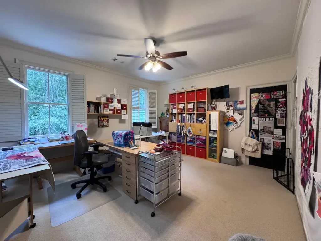 Candace Hackett Shively studio view 2