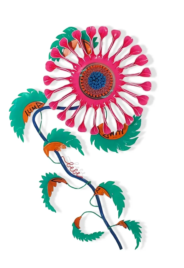 Aferican Daisy in Bonnie Kuhr vinyl series