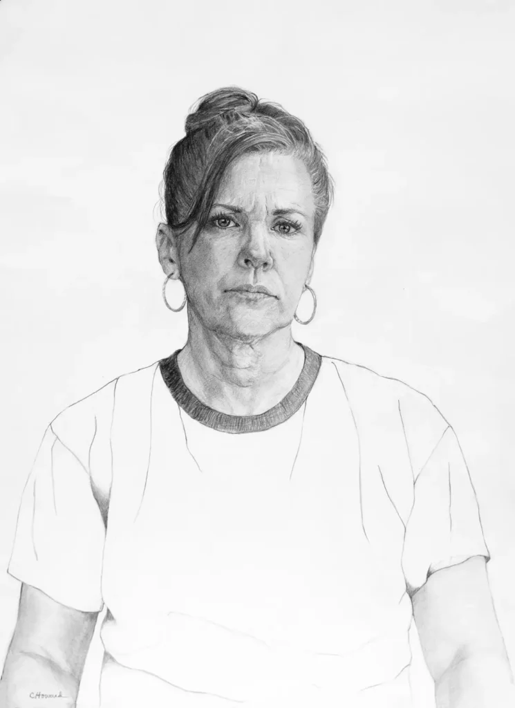 Lisa drawing by Carrie Howard