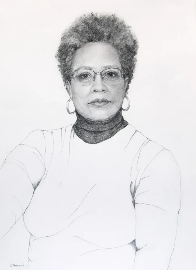 Maria drawing by Carrie Howard