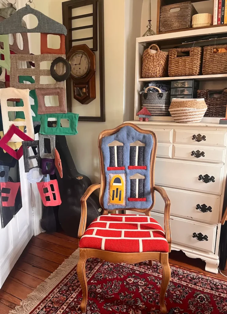Peek into Julie Woodard studio
