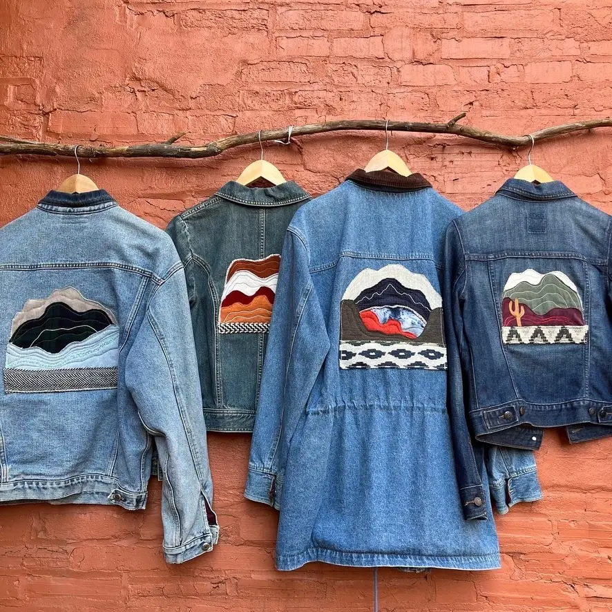 Embellished outerwear by Julie Woodard