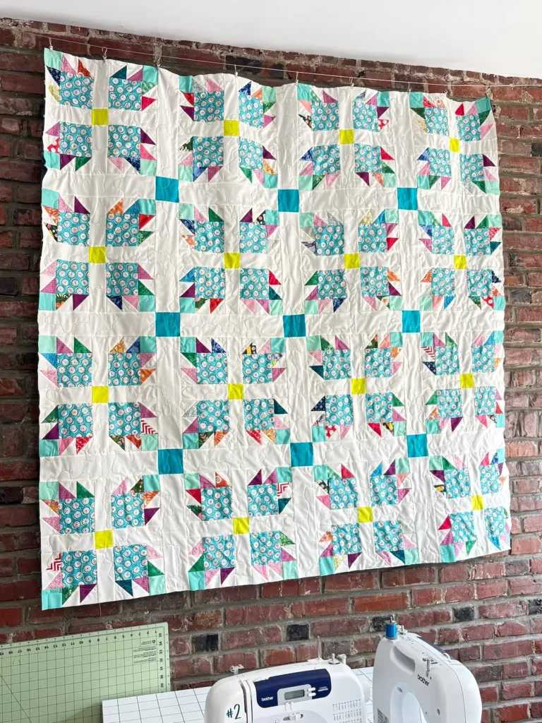 Bear Paw quilt made by Krystle Merchant