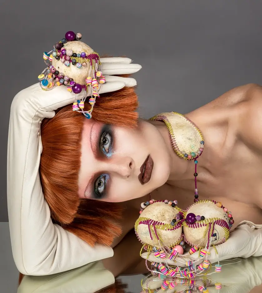 Upcycled Vintage jewelry by Maracole Bijoux