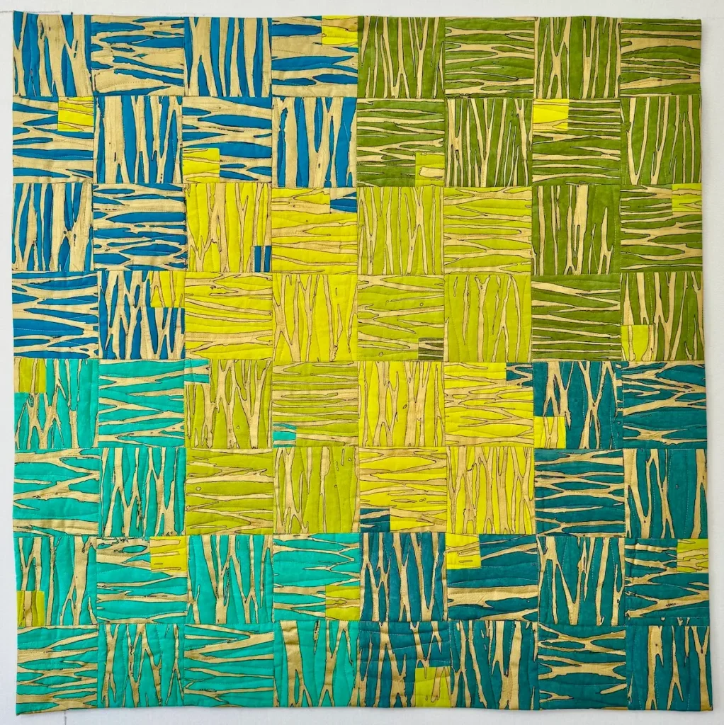 Luminous #6 fiber art by Mary Lou Alexander