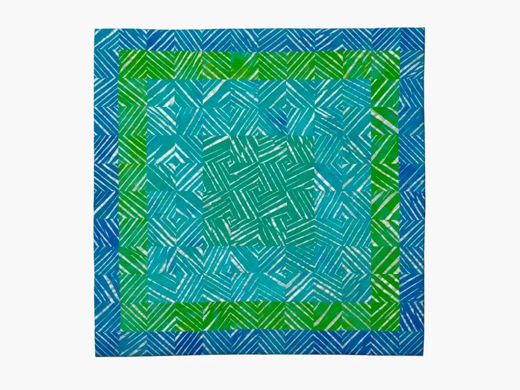Luminous #2 fiber art by Mary Lou Alexander