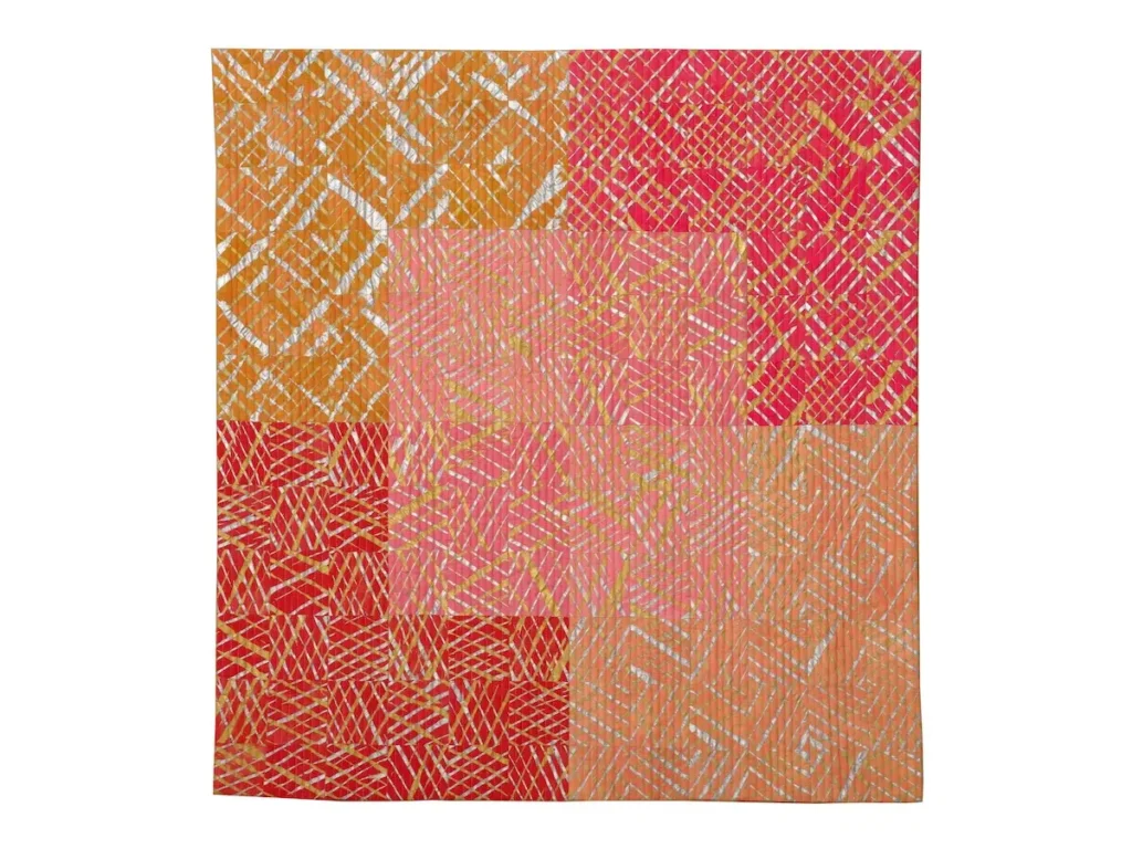 Luminous #7 fiber art by Mary Lou Alexander
