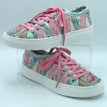 Maple Lane fabrics made into shoes by Natalie Buxkemper