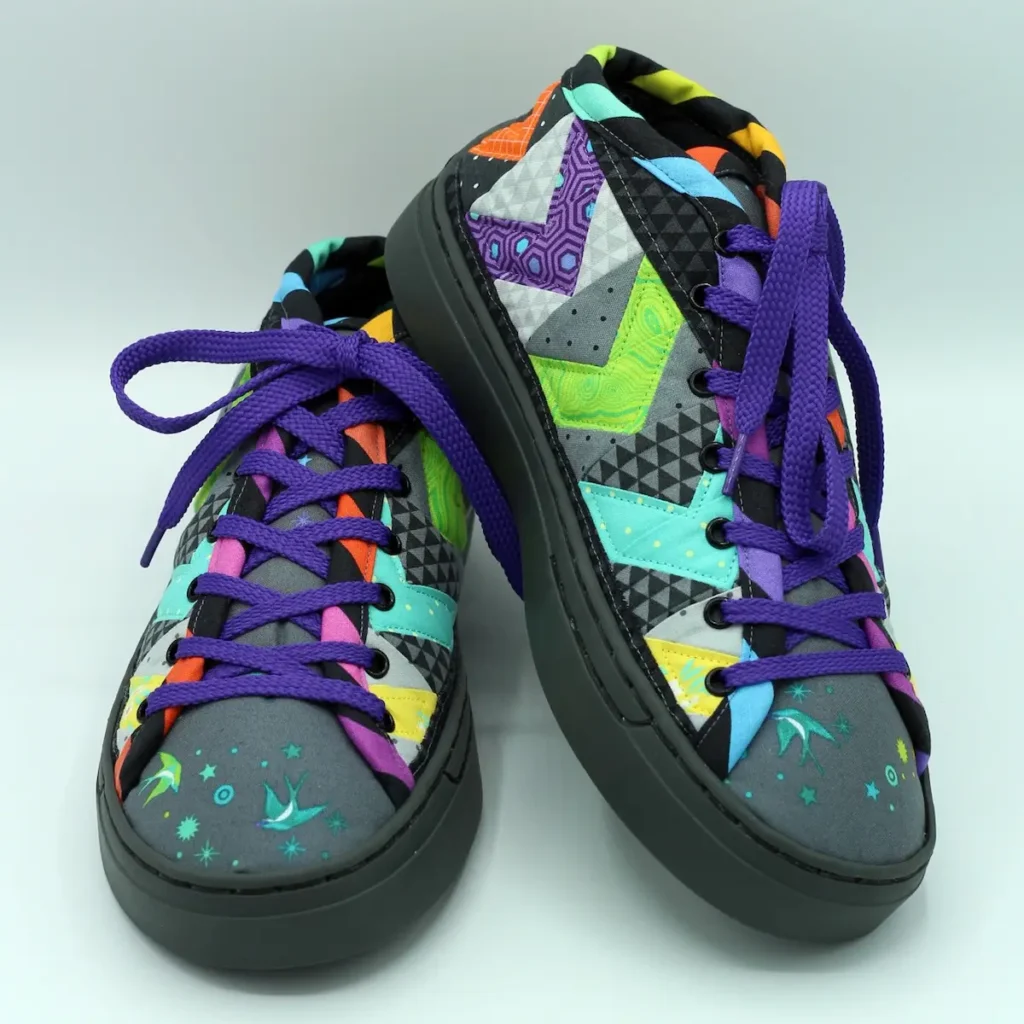 Sunset Blvd sneakers made by Natalie Buxkemper