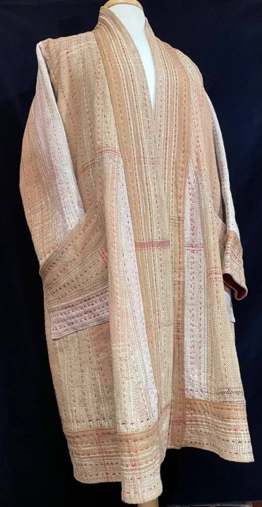 Cardinal kimono made by Sara Lamb