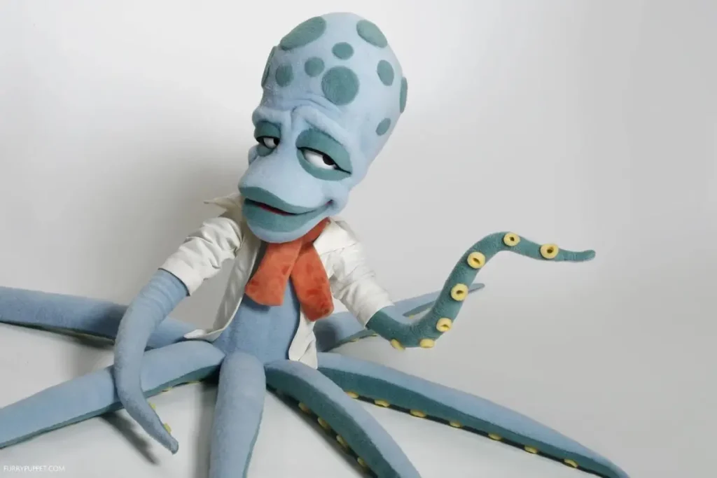 Octopus custom puppet by Zach Buchman