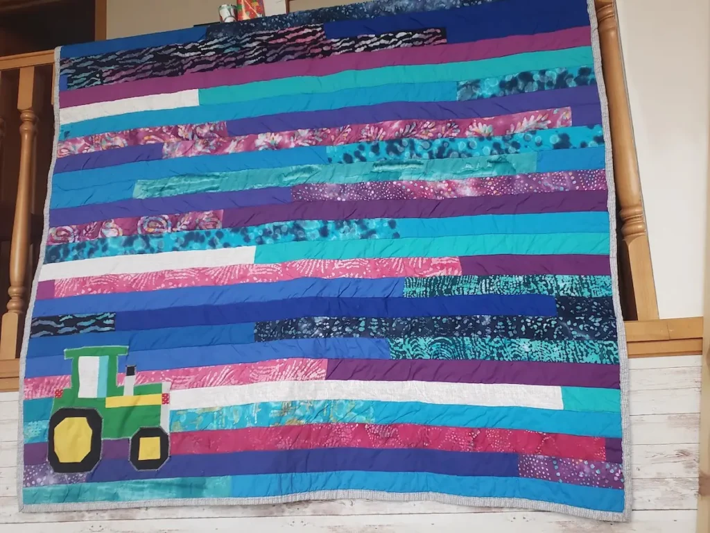 Courtney Mulvey first quilt